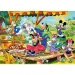 Mickey Mouse Supercolor 2 in 1 puzzle 2x60 bucăți - Clementoni