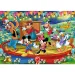 Mickey Mouse Supercolor 2 in 1 puzzle 2x60 bucăți - Clementoni