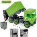 Middle Truck: Maşină de gunoi 43 cm verde - Wader