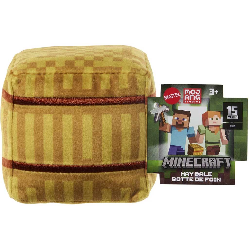 Minecraft Blocks pluș figură - Fân figură - Mattel