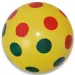 Minge de cauciuc cu buline colorate mai multe variante 22cm