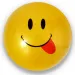 Minge de cauciuc emoji în mai multe versiuni 23cm