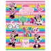 Minnie Mouse: 24 pagini set caiet pentru colorat, creativ cu abțibild