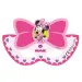 Mască de hârtie roz Minnie Mouse, 6 bucăți