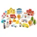 Molto: Nature My First oraș lemn set de joacă 55 de bucăți