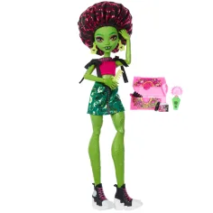 Monster High Îngrijire Monstruoasă Venus McFlytrap păpușă cu accesorii - Mattel imaginea 2