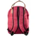Must: Geantă de scoala rotunjita rosie, rucsac 40x30x12cm