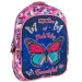 Must: Rucsac școlar cu model de fluturi, trei compartimente 32x18x43cm imaginea 1