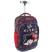 Must... Minnie Mouse cu trei compartimente, tip troller rucsac, ghiozdan