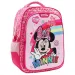 Must: Minnie Mouse roz glitter rucsac, ghiozdan 32x18x43cm