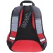 Must: roșu-negru 2 in 1 patru compartimente rucsac, ghiozdan 47x25x33cm