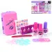 Nail Art: Set manichiura cu valiza, lacuri de unghii si accesorii