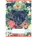 Nebulo: Caiet cu model de leopard negru cu foc 27-32 A/5
