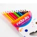 Nebulo: Jumbo set creioane colorate triunghi 12 bucăți
