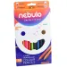 Nebulo: Jumbo set creioane colorate triunghi 12 bucăți