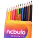 Nebulo: set creioane colorate 12 bucăți