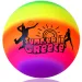 Neon minge volei de 22 cm