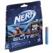 Nerf: rezerve cu proiectile din spumă Elite 2.0, 20 buc. - Hasbro