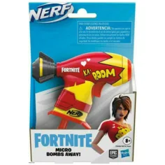 Nerf: Fortnite Micro Bombs Away! armă Nerf cu proiectile din spumă - Hasbro imaginea 1