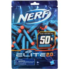 Nerf: Rezerve de 50 de proiectile din spumă Elite 2.0 - Hasbro imaginea 1