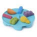 Nisip Kinetic: Set de plastilină de nisip Stația Dulciurilor - Spin Master