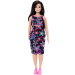 Păpușă de modă Barbie Fashionista Prietene în rochie elegantă cu model de stele - Mattel