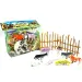Pachet figurină animale sălbatice cu gard