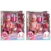 Păpușă face pipi cu accesorii dentare 1 variantă 40cm