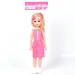 Păpușă în haine culoarea pink 46cm mărime