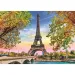 Parisul Romantic puzzle 500 bucăți - Trefl