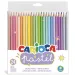 Pastel creioane colorate 24 bucăți set - Carioca
