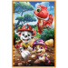 Patrula Cățelușilor Insula Dinozaurilor - puzzle 3 x 80 piese - Trefl