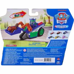 Paw Patrol: Search & Rescue Vehicul cu Rocky figură - Spin Master imaginea 2