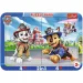 Paw Patrol câini eroi 2 în 1 puzzle cu ramă - Trefl