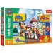 Paw Patrol Câini și dinozauri puzzle de 100 de piese - Trefl