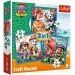 Paw Patrol Insula Dinozaurilor - 3 în 1 puzzle de 20, 36, 50 de piese - Trefl imaginea 1