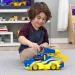 Paw Patrol Mighty Pups: Chase Deluxe vehicul cu sunete și lumini - Spin Master
