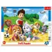 Paw Patrol Pe urmă 25 bucăți puzzle cu ramă - Trefl