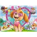 Paw Patrol: Skye strălucitor 100 bucăți puzzle cu sclipici - Trefl