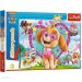 Paw Patrol: Skye strălucitor 100 bucăți puzzle cu sclipici - Trefl