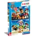 Paw Patrol Supercolor 2 in 1 2x60 bucăți puzzle - Clementoni