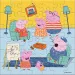 Peppa Pig puzzle care se poate colora 42 bucăți
