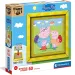 Peppa Pig puzzle cu ramă 60 bucăți - Clementoni