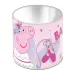 Peppa Pig suport pentru creioane metal 11x10cm