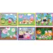 Peppa porcușor 12bucăți cuburi de poveste - Clementoni imaginea 2