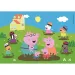 Peppa porculi Sărituri vesele în bălți 104 piese maxi puzzle – Clementoni imaginea 2