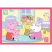 Peppa porcușor - 4 în 1 puzzle de 12,15,20,24 piese - Trefl imaginea 2