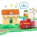 Peppa porcușor Whizz-Around Iepuraș Rebeca cu trenuleț roșu set de joacă imaginea 3