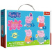 Peppa Purcelușa - Primul meu puzzle pentru bebeluși în geantă - Trefl