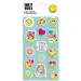 Pictograme Smiley 3D Puffy Stickers set 10x22cm